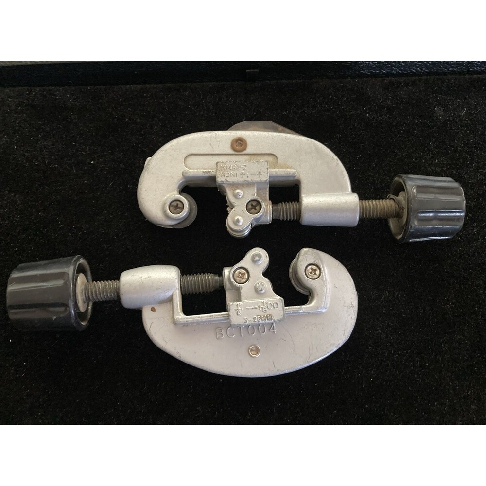 Pair of BRASSCRAFT BCT004 Tube Cutter Copper,PVC,Conduit 1/8"to1-1/8"O.D. Lot 2